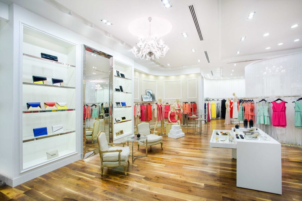 BCBGMAXAZRIA Akasya mağazası · Manifesto Design & Architecture