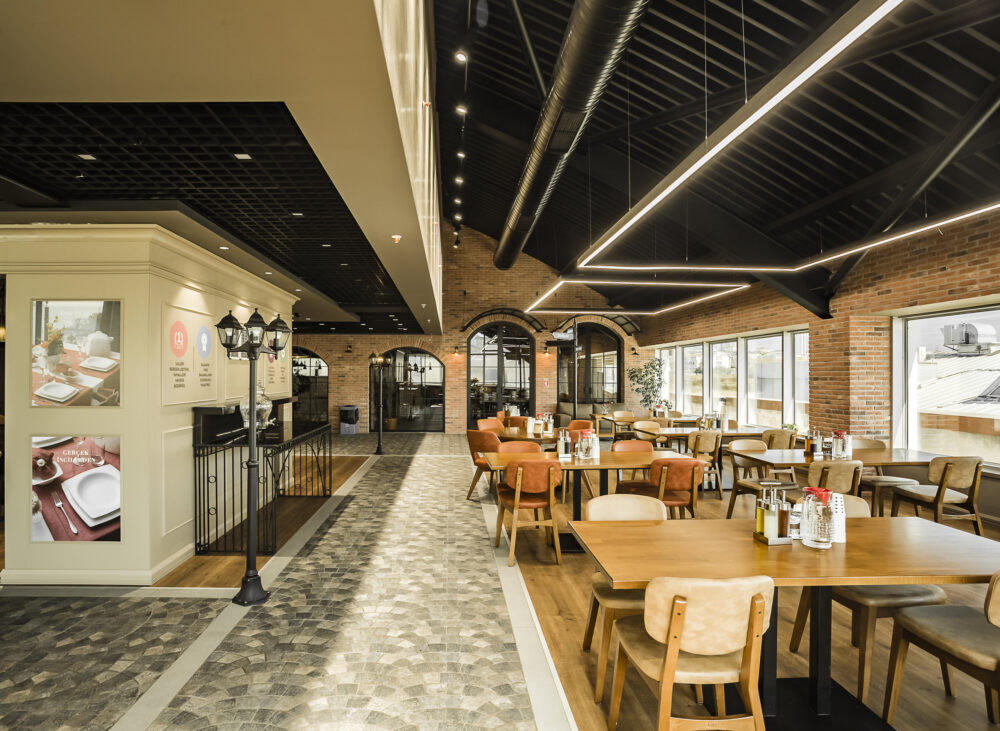 Karaca Grup merkez restoran ve yemekhane · Manifesto Design & Architecture