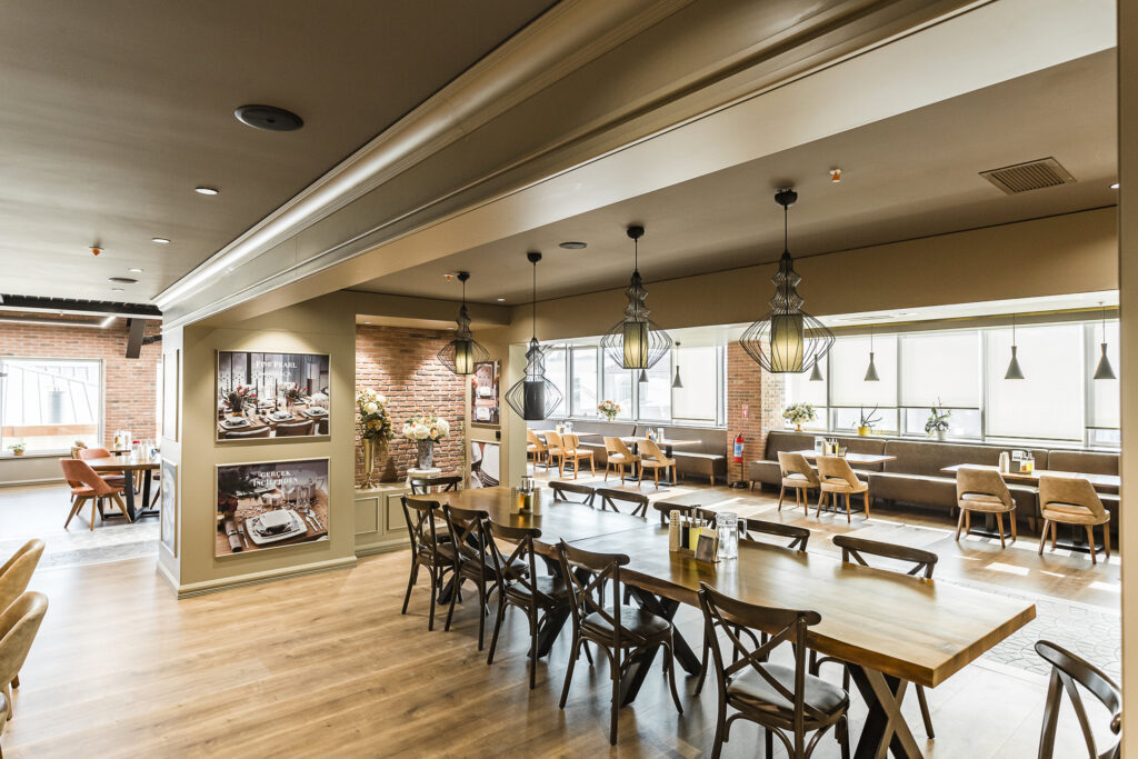 Karaca Grup merkez restoran ve yemekhane · Manifesto Design & Architecture