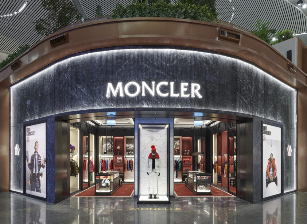 Moncler İstanbul Havalimanı mağazası (2022) · Manifesto Design & Architecture