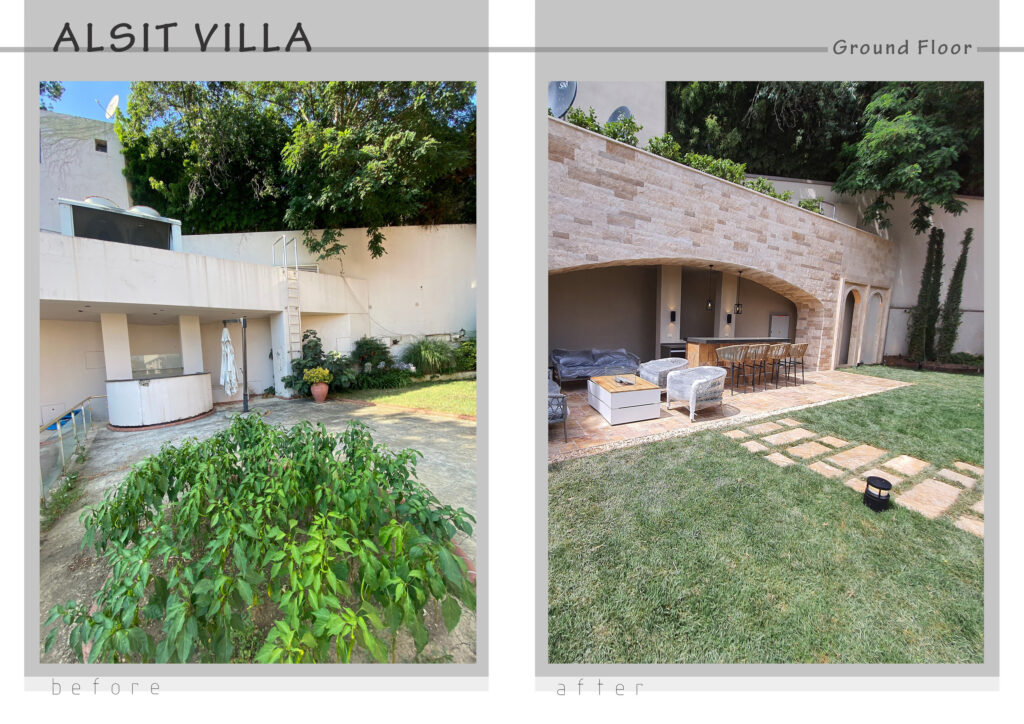 Alsit Villa, Sarıyer — önce / sonra karşılaştırması · Manifesto Design & Architecture