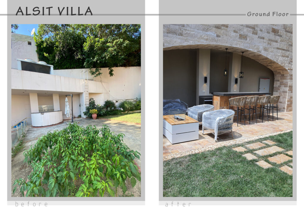 Alsit Villa, Sarıyer — önce / sonra karşılaştırması · Manifesto Design & Architecture