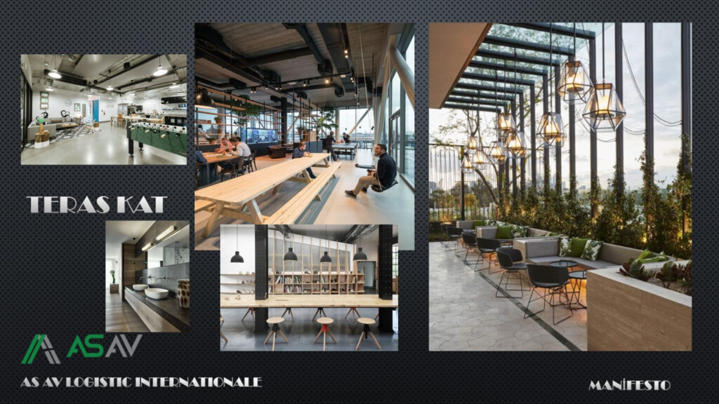 ASAV Lojistik — mood board çalışması (referans görseller) · Manifesto Design & Architecture