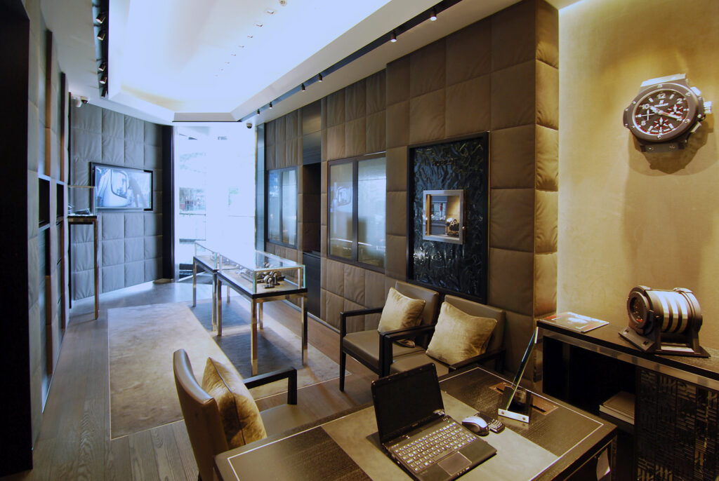 Hublot İstinye Park butiği · Manifesto Design & Architecture