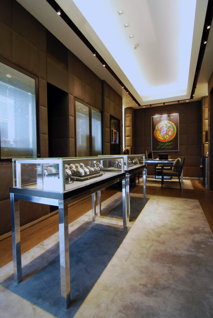Hublot İstinye Park butiği · Manifesto Design & Architecture