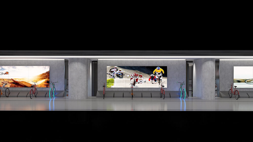 Salcano showroom — teşhir ve sirkülasyon kurgusu