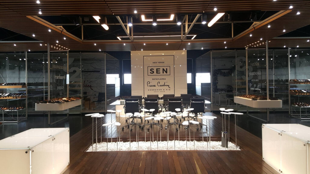 Siltap showroom — marka teşhir bölümü